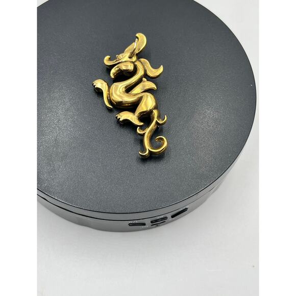 MMA Chinese Dragon Brooch Pin Pendant Metropolitan Museum of Art 1970s Vintage - Picture 4 of 8
